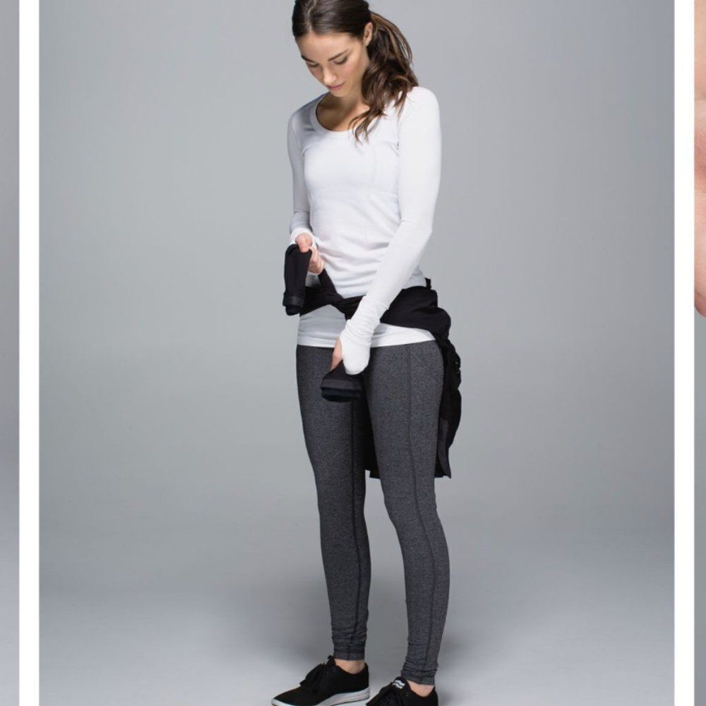 Lululemon Herringbone Pleathered Legging